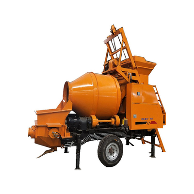 Béton mélangeur et transporteur pompe intégrée diesel 142 chevaux Puissance de remuage pompe de mélange 500L