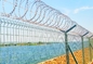 Système de clôture galvanisé à fil de rasoir Concertina pour les zones de haute sécurité