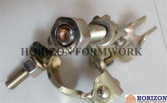 Échafaudage galvanisé électrique à double accouplement EN74 pour tuyaux de diamètre 48,3x48,3 mm
