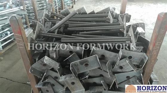 Jack de levage réglable de haute résistance Q235 Tubes en acier Zinc - Finition de tôle